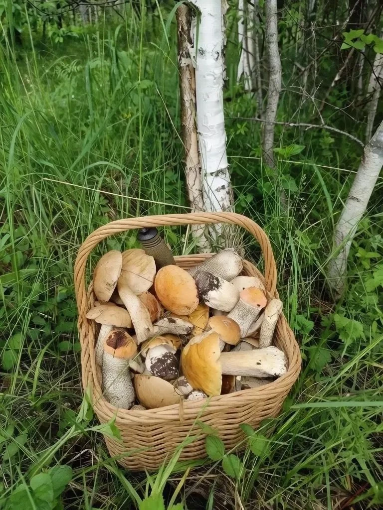 ‍🍄Салдинцы уже отправляются на тихую охоту и возвращаются с «добычей»