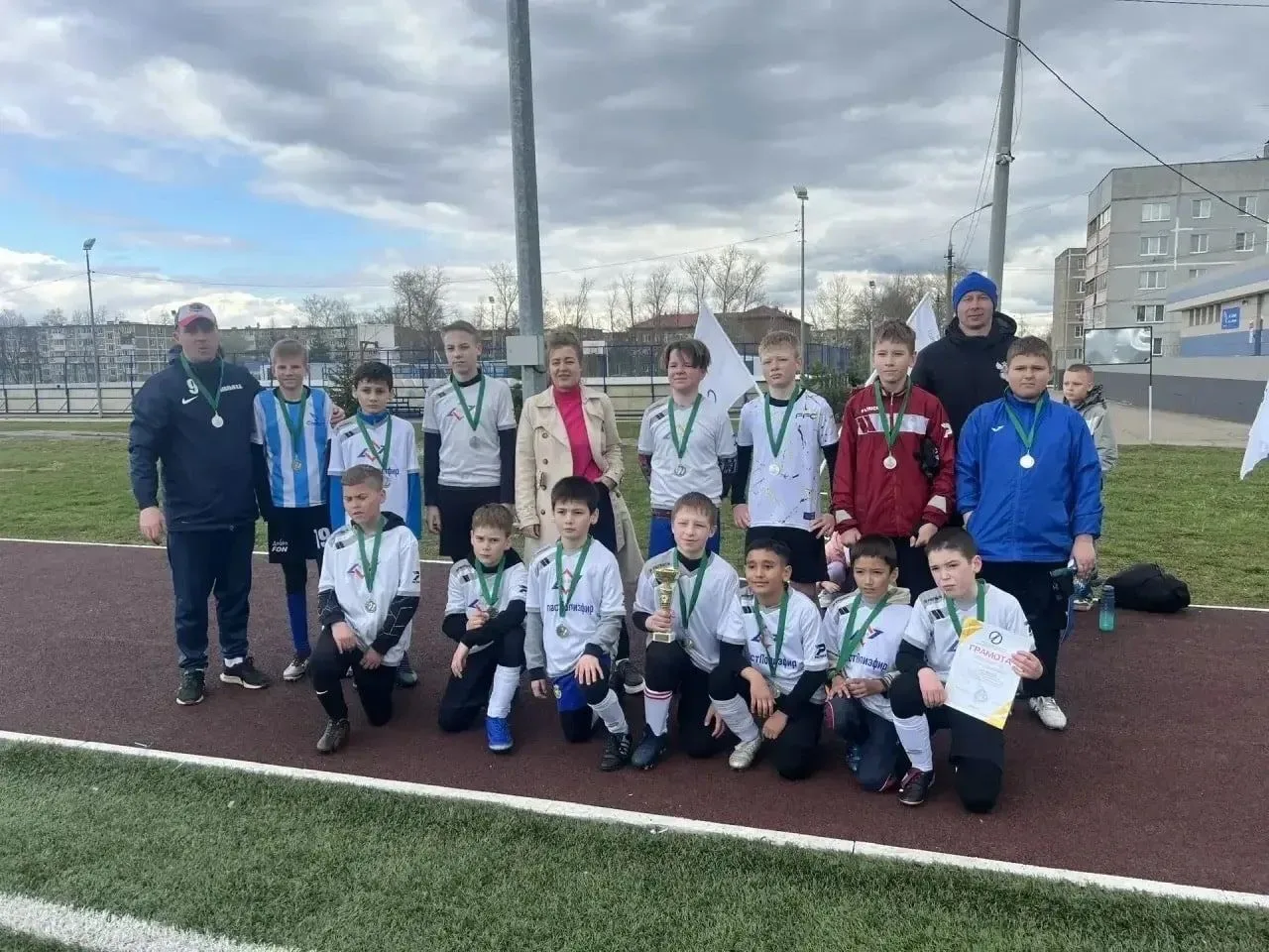 ⚽️Детский футбольный турнир прошел в Ситне-Щелканово  В спортивном комплексе «Ситне‑Щелканово» 18 ап