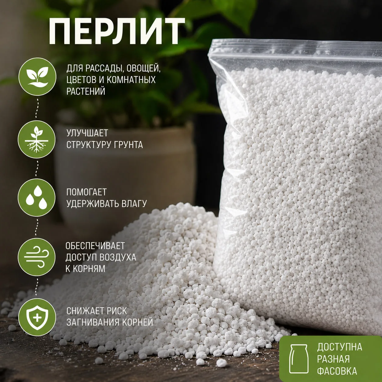 🌱 Хотите, чтобы рассада росла крепче, а грунт оставался лёгким и воздушным?