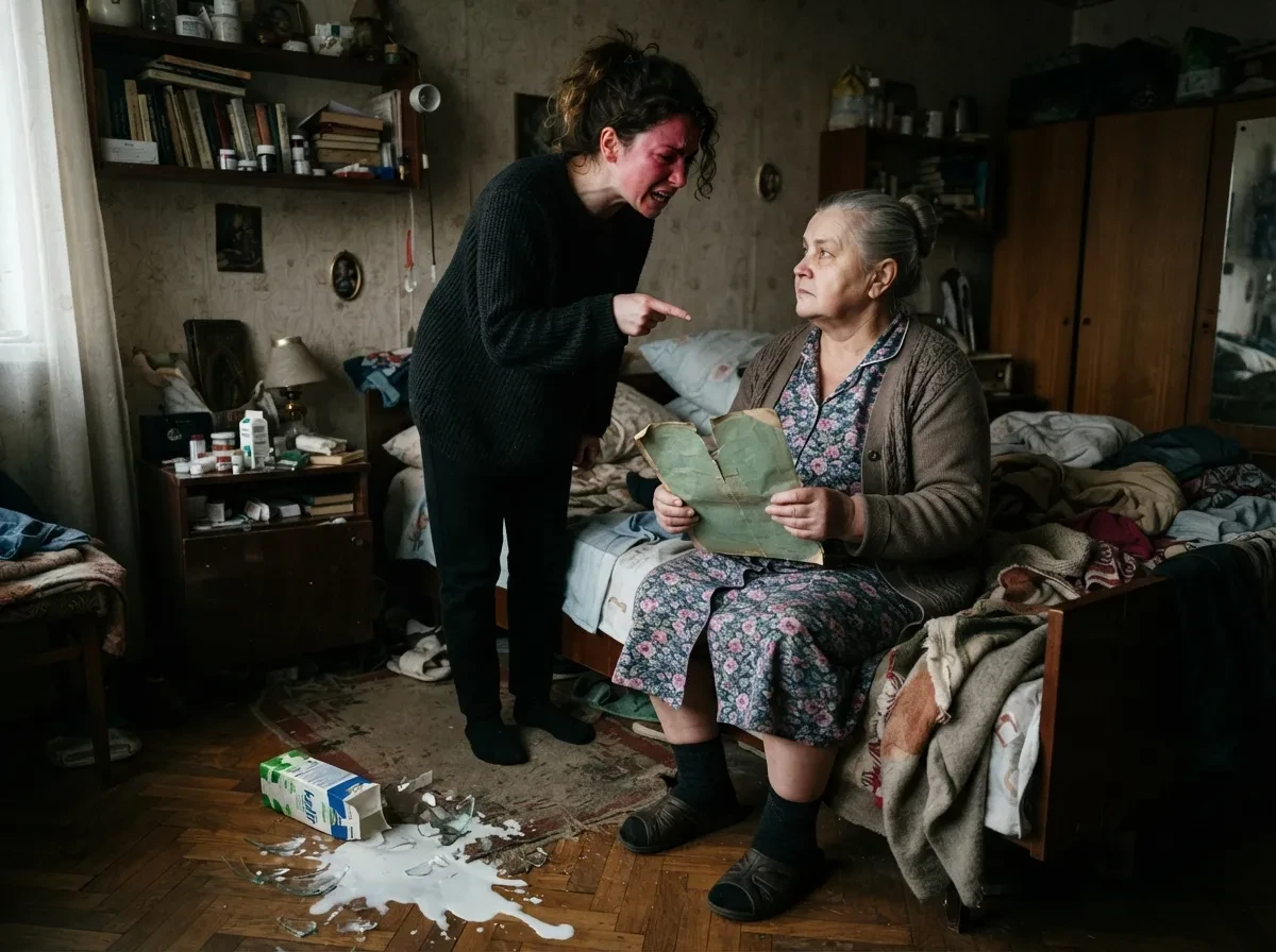 — В семье нет твоего, — заявила свекровь. Через минуту я выставила её за дверь