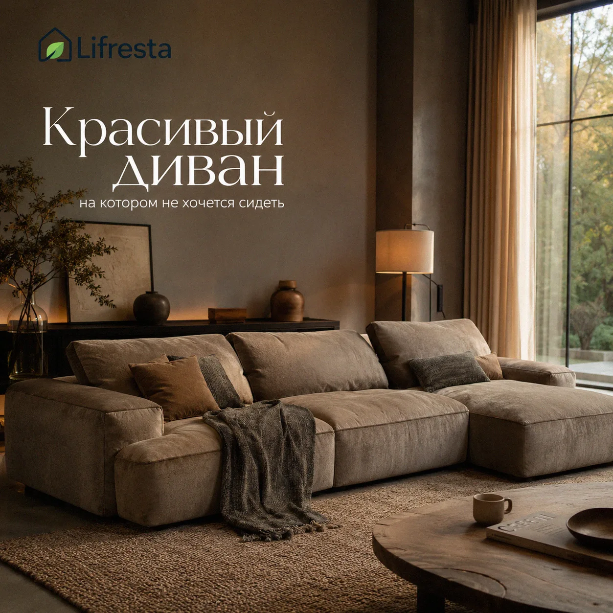 Красивый диван, на котором не хочется сидеть
