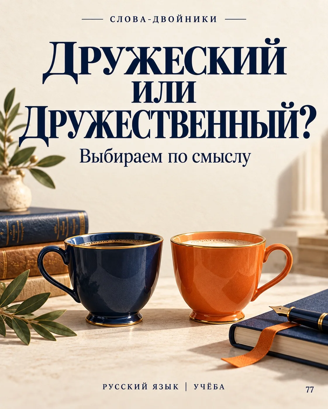 🤝 Дружеский совет и дружественные отношения
