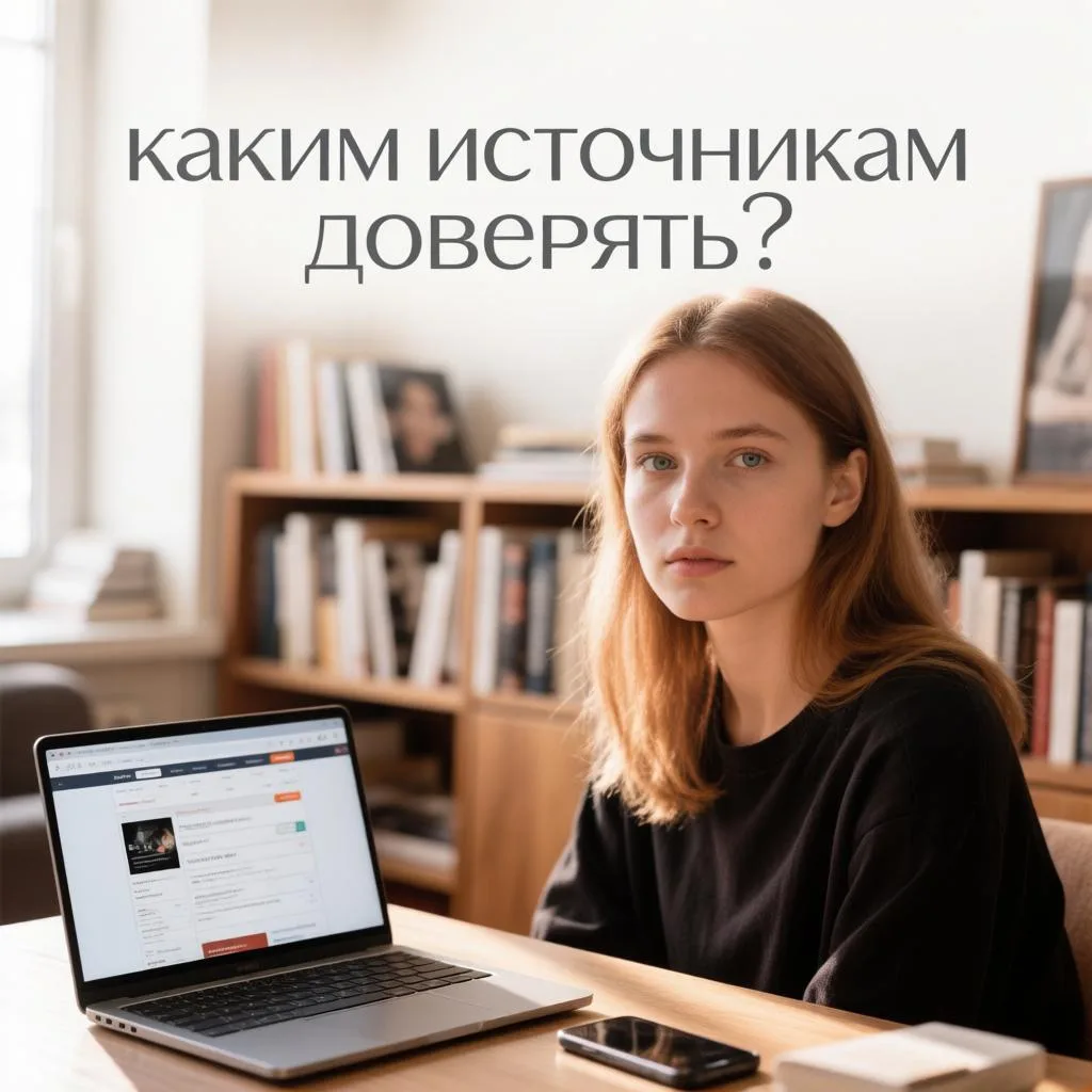 Каким источникам информации доверять? Разбираемся просто и понятно! 📚