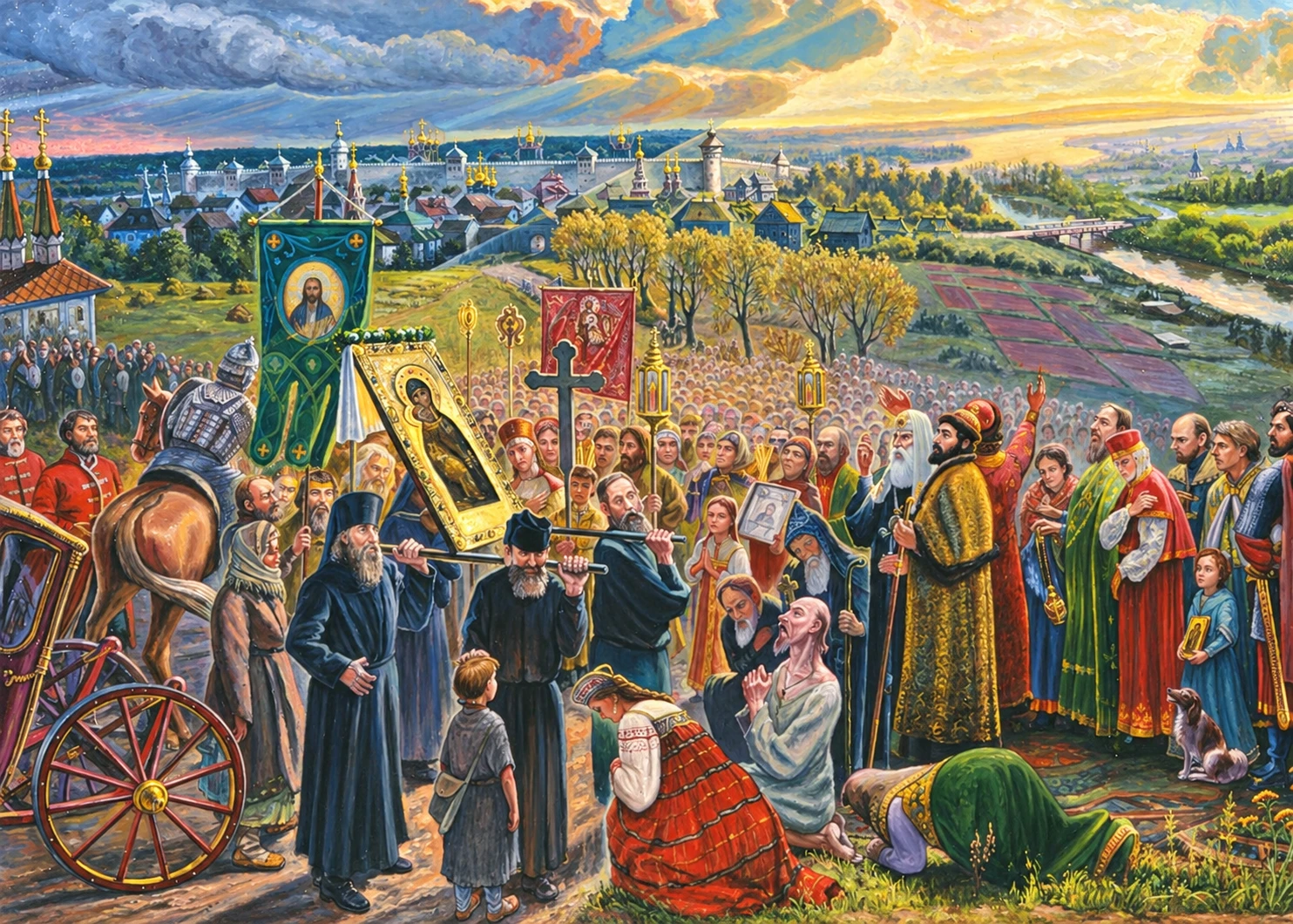 Летом 1395 года Москва ждала бедствия. Войско Тимура, известного как Тамерлан, разгроми...