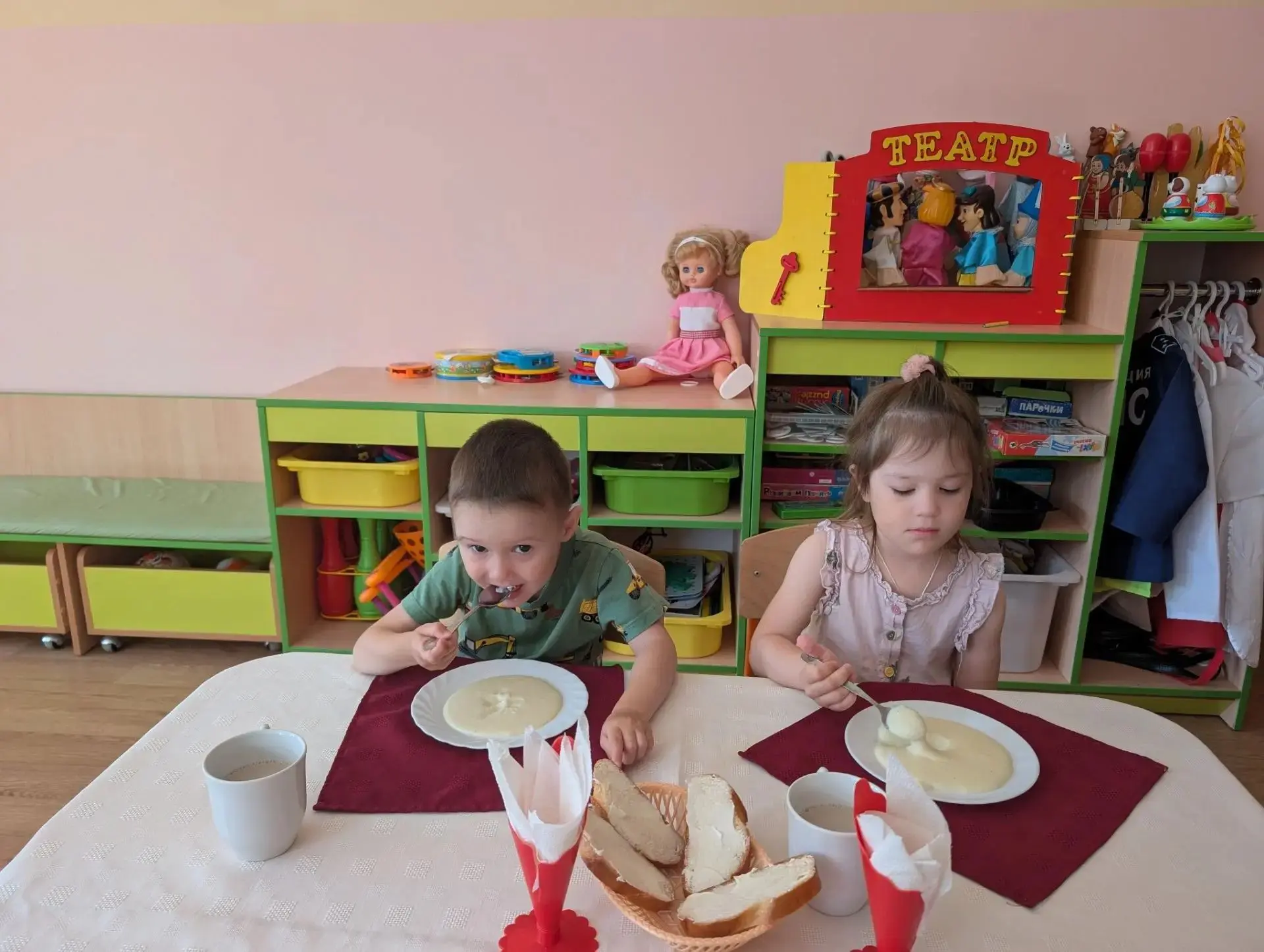 🍽В нашем детском саду особое внимание уделяется правильному питанию малышей. Сегодня мы предлагаем 