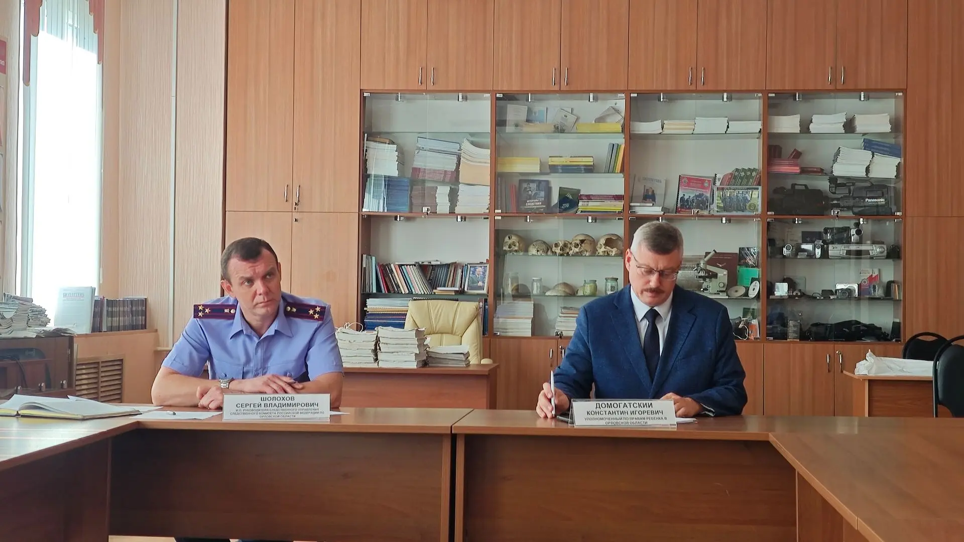 Состоялся совместный прием граждан исполняющего обязанности руководителя следственного ...
