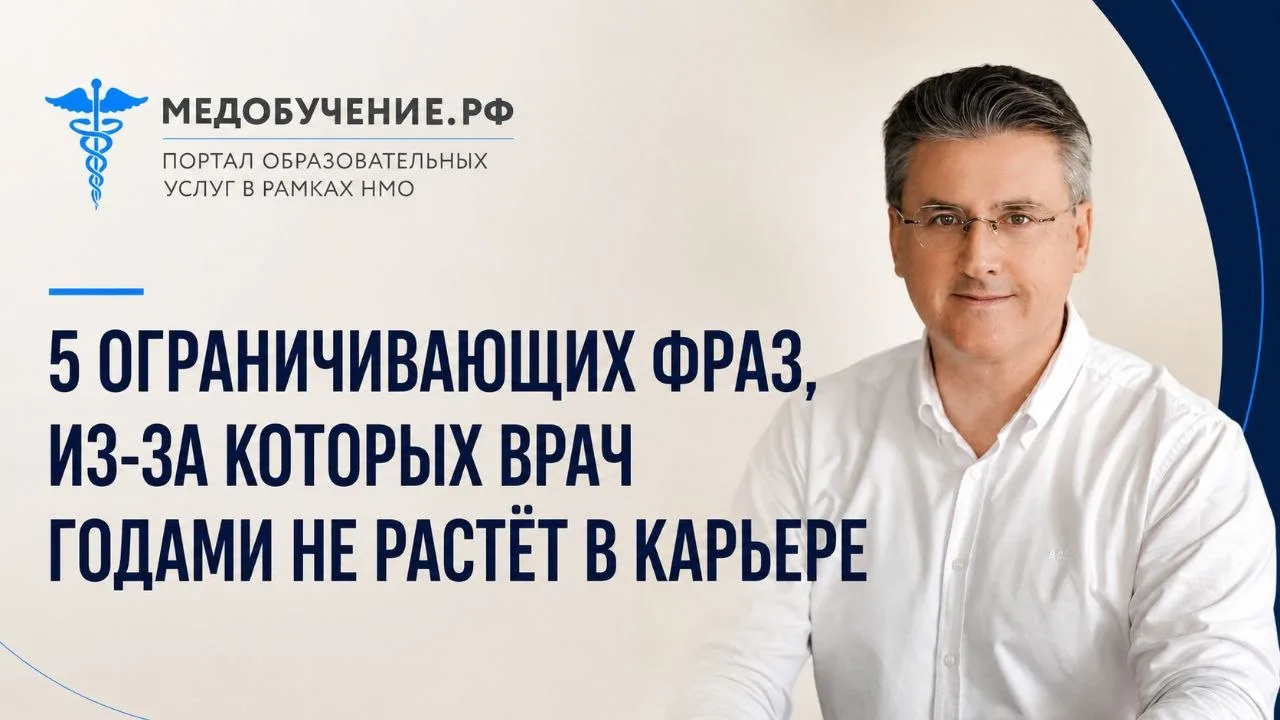 5 ОГРАНИЧИВАЮЩИХ ФРАЗ, ИЗ-ЗА КОТОРЫХ ВРАЧ ГОДАМИ НЕ РАСТЁТ В КАРЬЕРЕ