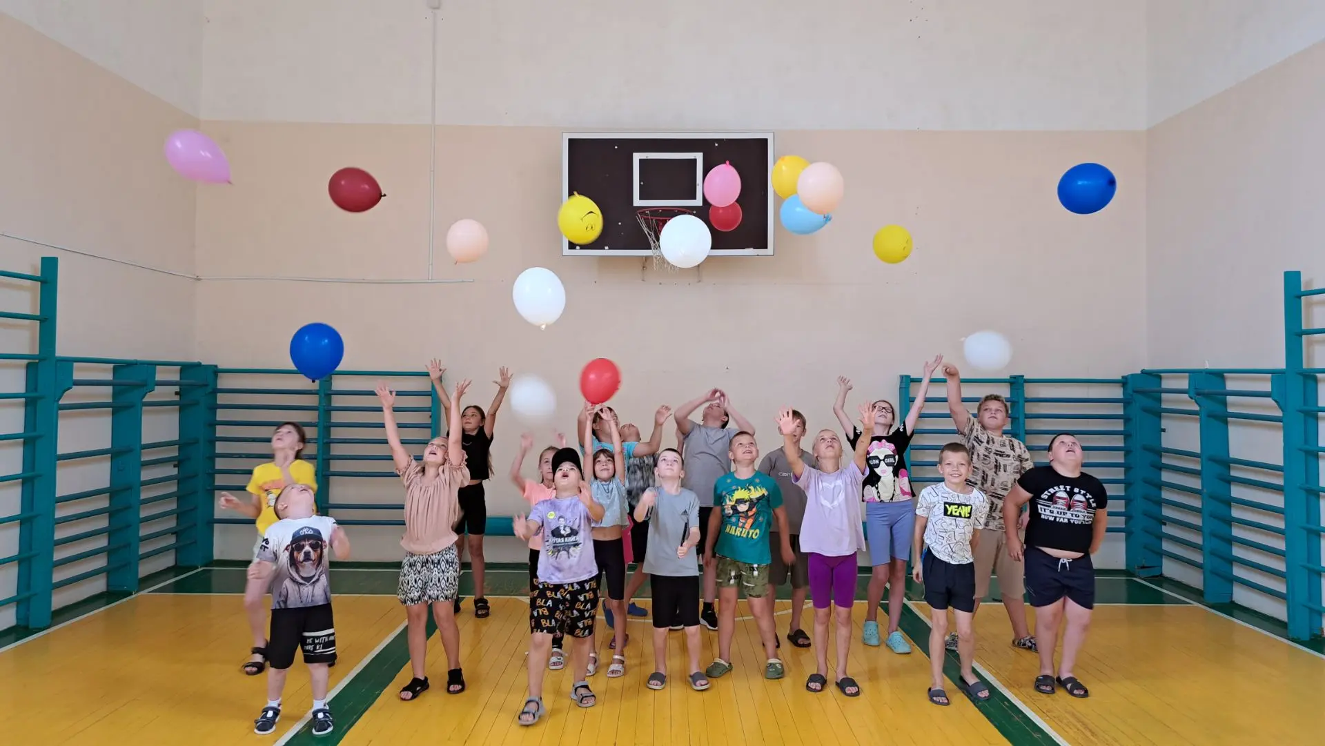 ⚽Третий день в пришкольном лагере дневного пребывания " Солнышко"🏀