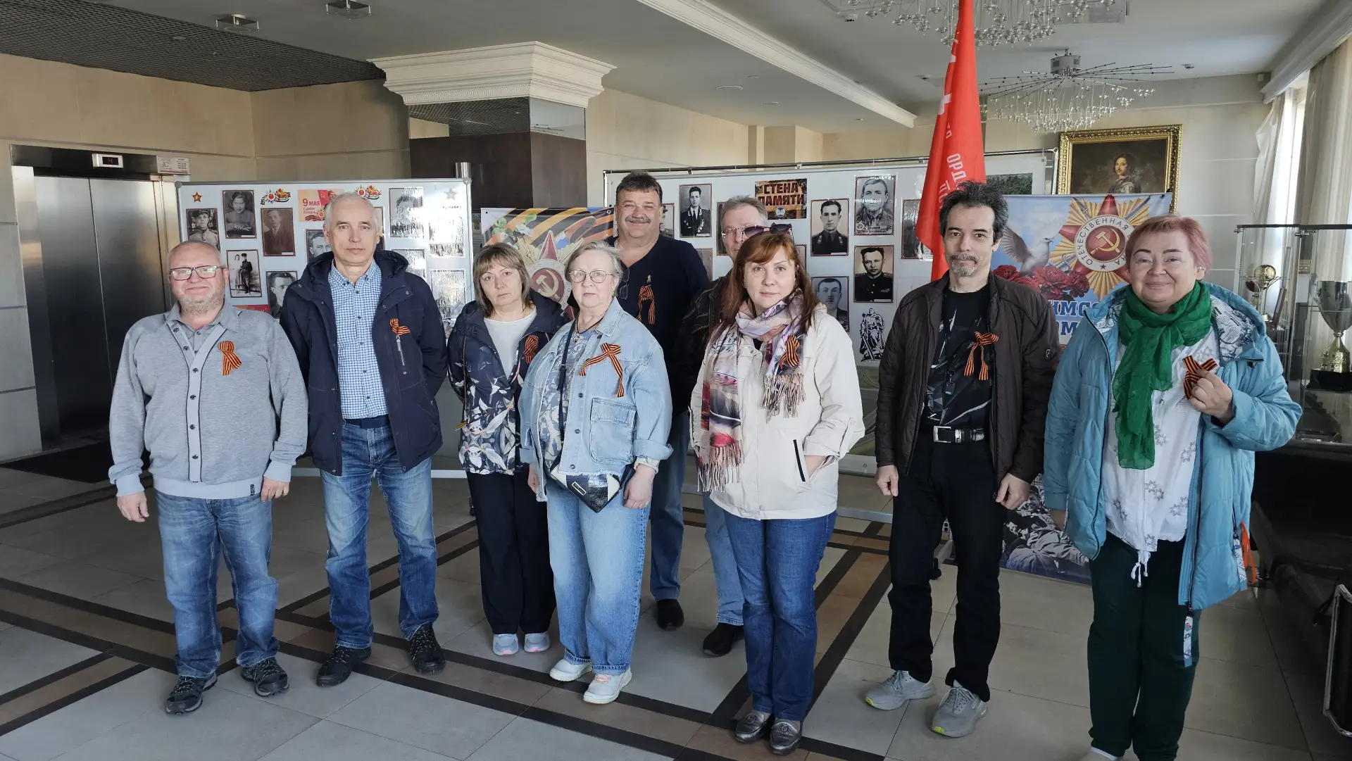 Символ доблести и памяти: в Дирекции КЗС прошла акция «Георгиевская лента»