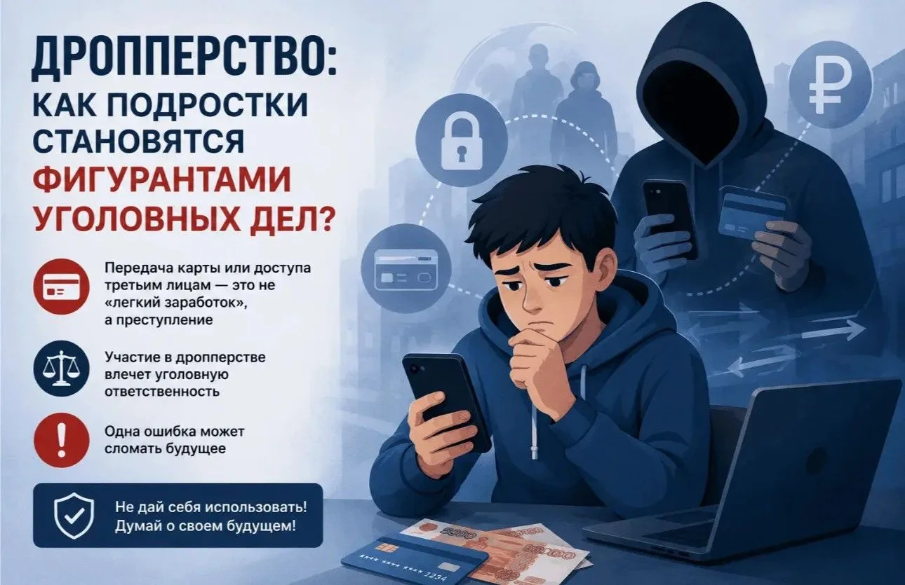 📌Подростки — уязвимая категория, они легко могут попасться на удочку мошенников. Зачас...