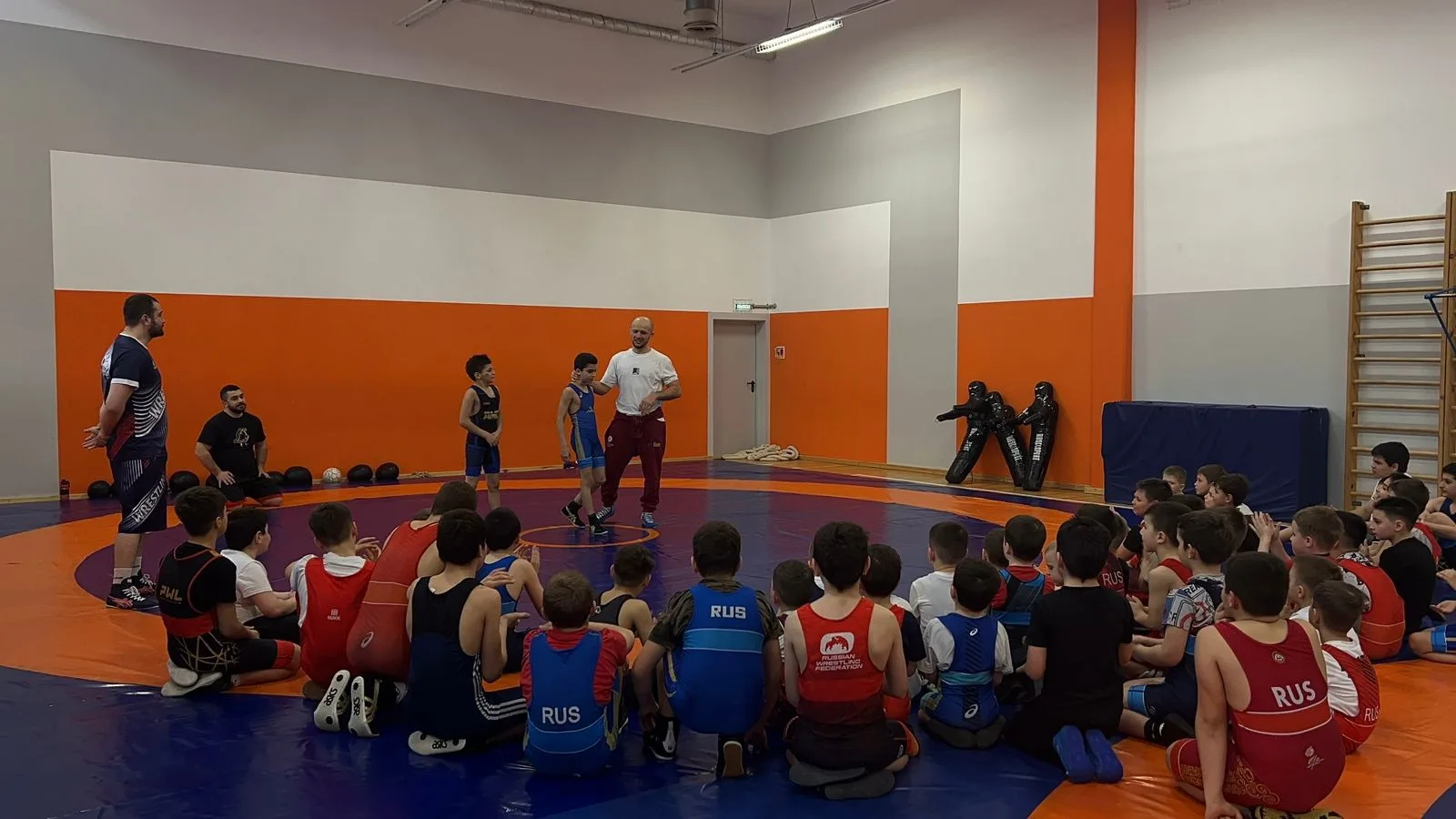 🤼 Настоящий праздник спорта состоялся в секции греко-римской борьбы! Олимпийский чемпион Алан Хугаев