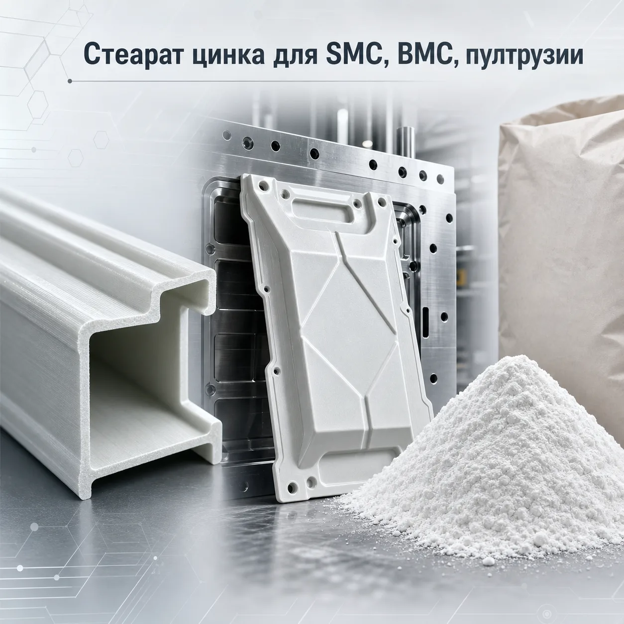 ❓ Что даёт стеарат цинка в производстве композитных изделий ❓