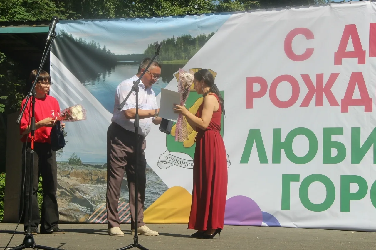 彡 11 июля, в рамках торжественных мероприятий, посвященных Дню города Пудожа, состоялась церемония н