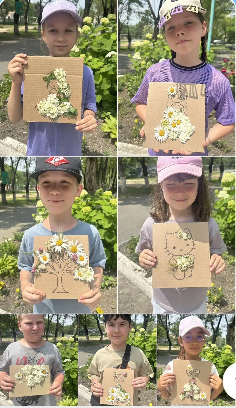 Природа вместо красок 🌿🎨