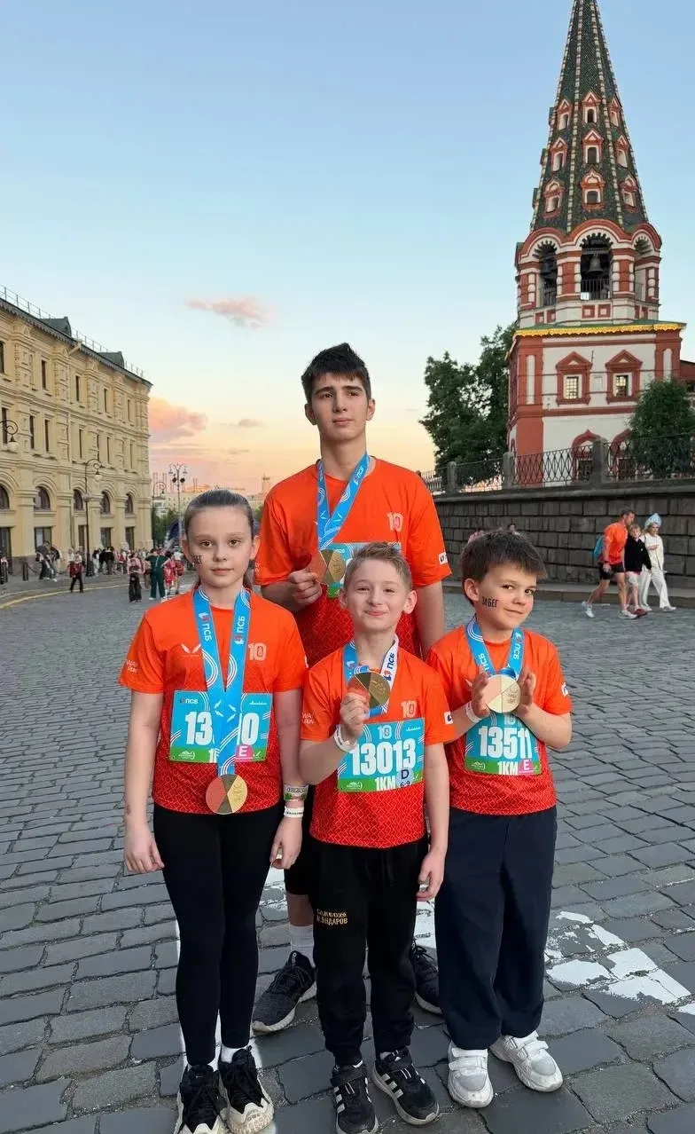 Наши герои на Забег.РФ!   🇷🇺Ученики нашей школы стали участниками одного из самых масштабных спортив