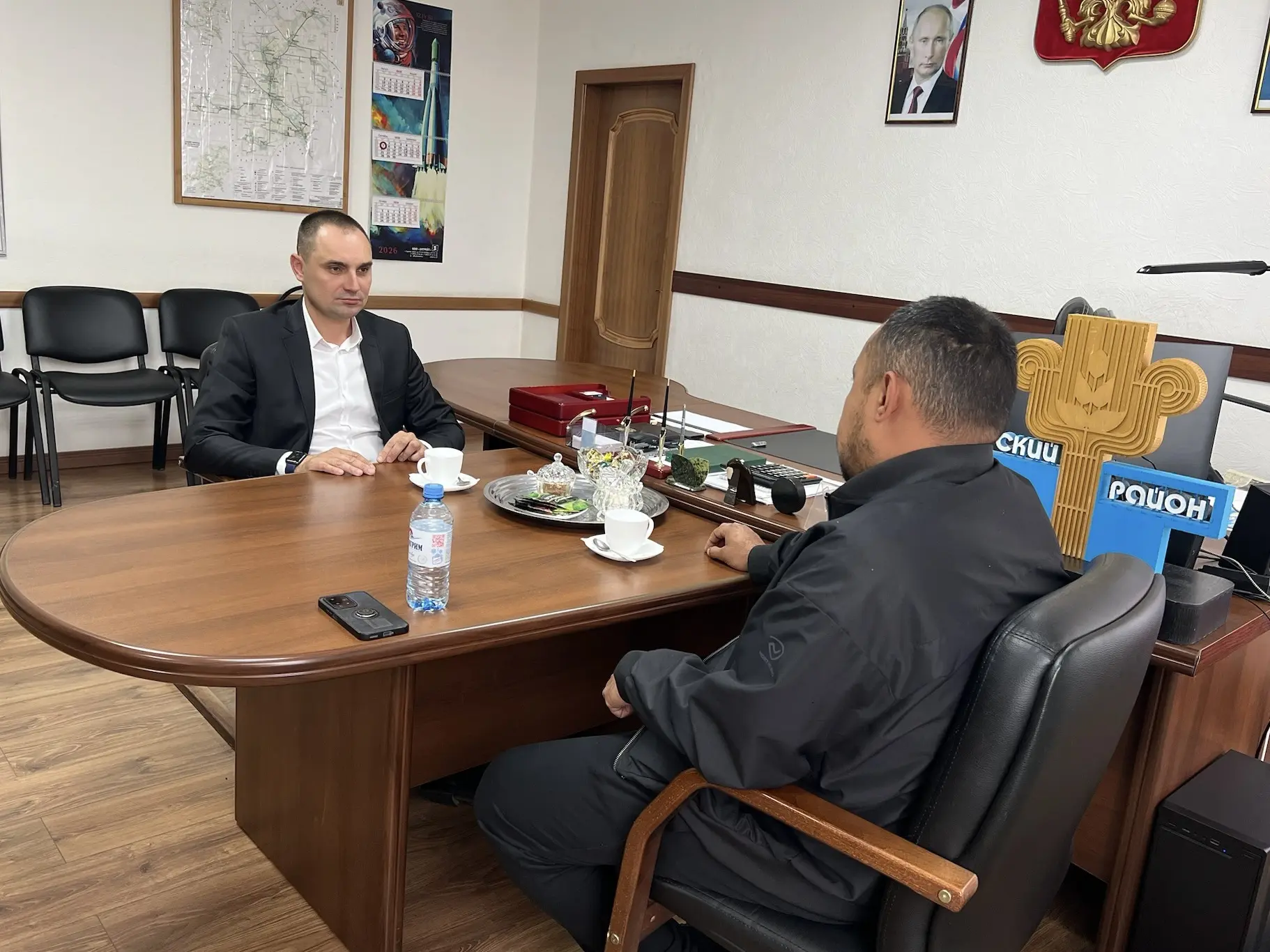 🪖 Встретился с военнослужащим, прибывшим в краткосрочный отпуск из зоны проведения спе...