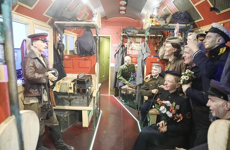 🚂 Уже 1 сентября выставка «Поезд Победы» прибудет во Владивосток
