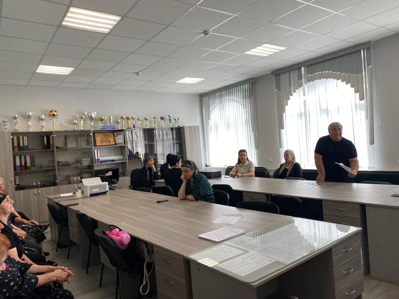 Сегодня в нашей школе прошли учения по антитеррористической защищенности