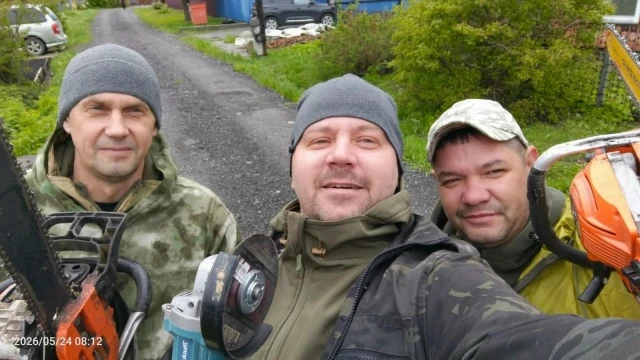 Ветераны СВО помогли расчистить участок после пожара в Бердске  Как сообщили в Ассоциации ветерано