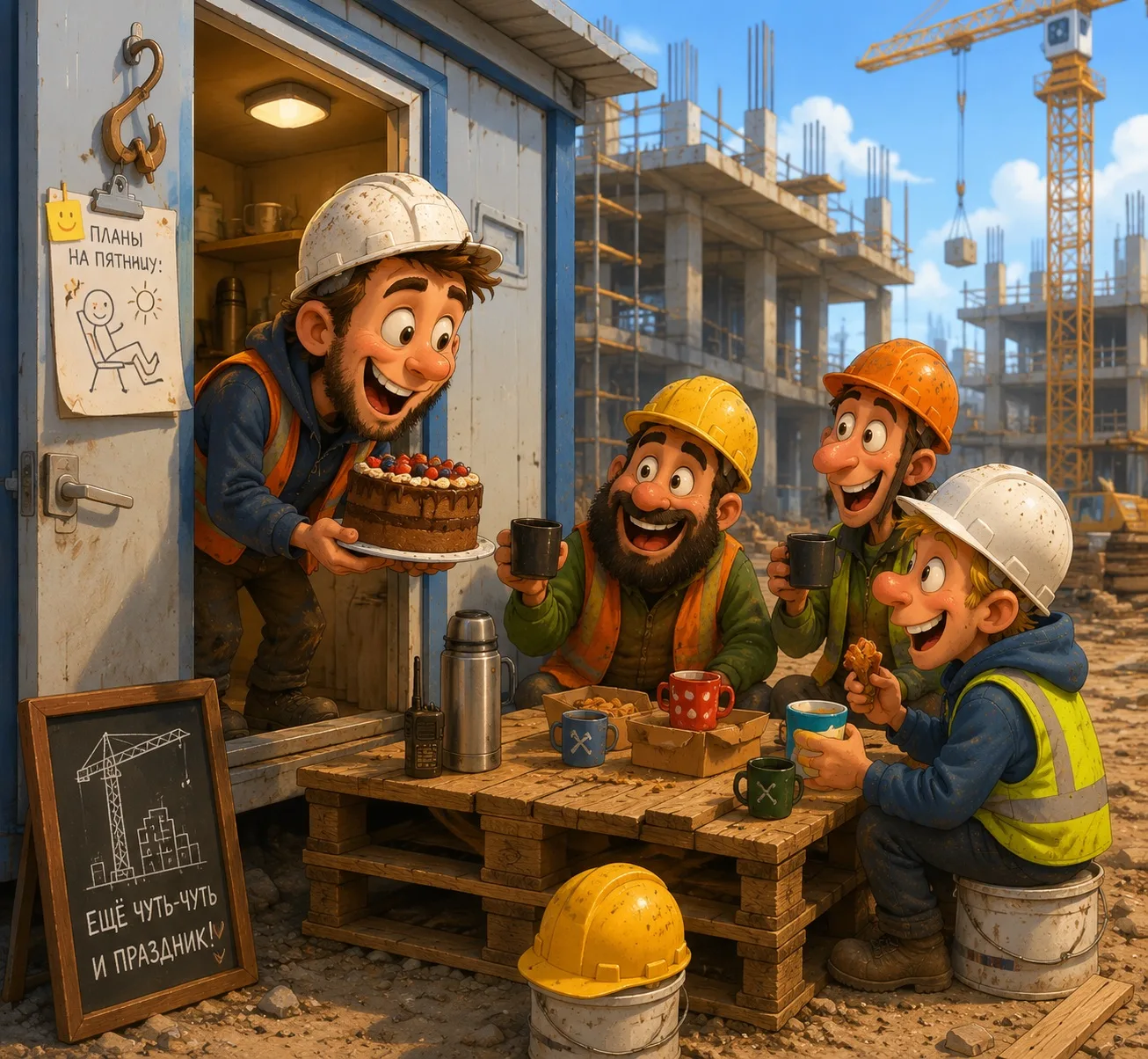 🥳Коллеги, с наступающим! Сегодня уже официально можно работать с праздничным настроением (или не ра
