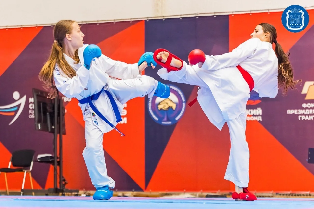Во Дворце спорта «АВТОТОР-Арена» прошли соревнования по карате WKF. В турнире участвовали 800 спортс