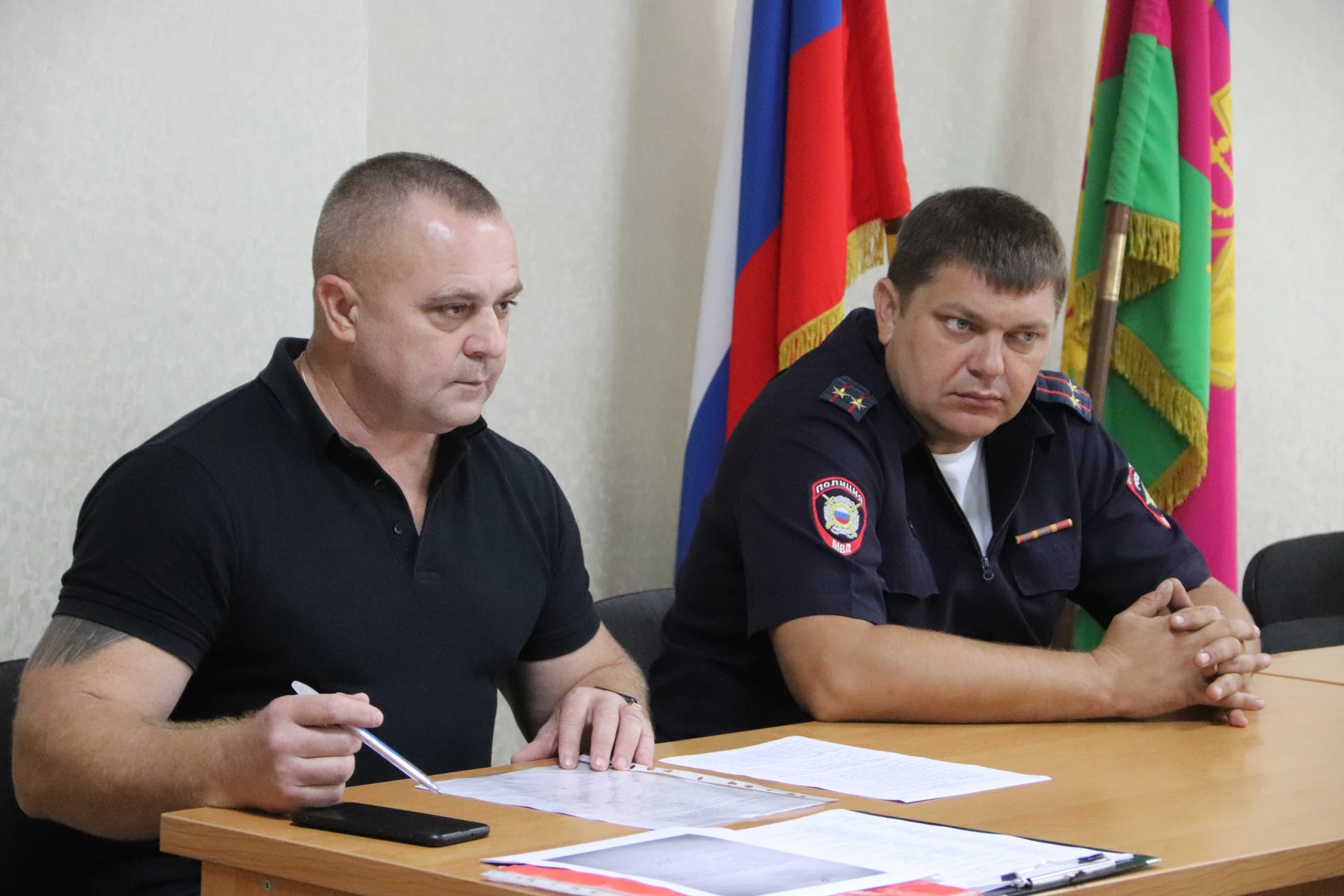 В актовом зале администрации Тбилисского сельского поселения состоялось заседание терри...