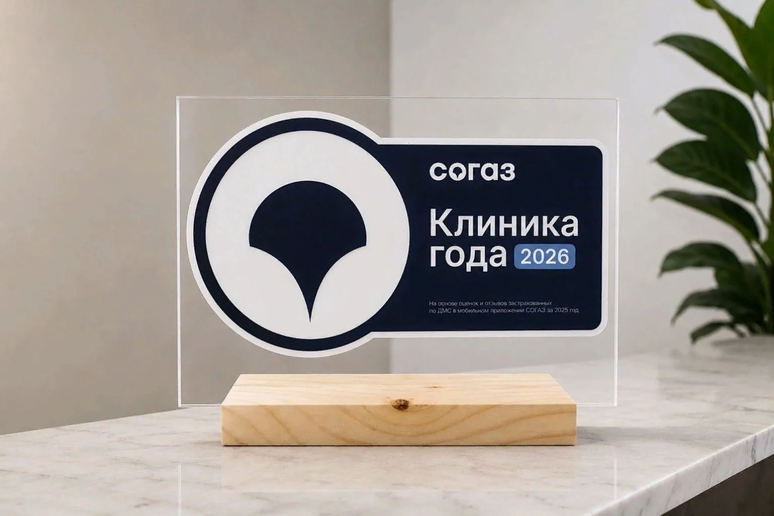 Мы — «Клиника года» по версии СОГАЗ!
Эта награда - важный ориентир для нас:
- мотивирует нас сохраня