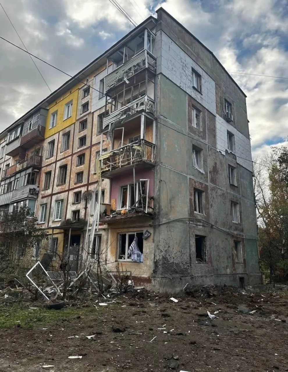 ❗️Калуга после ночных прилетов БПЛА.