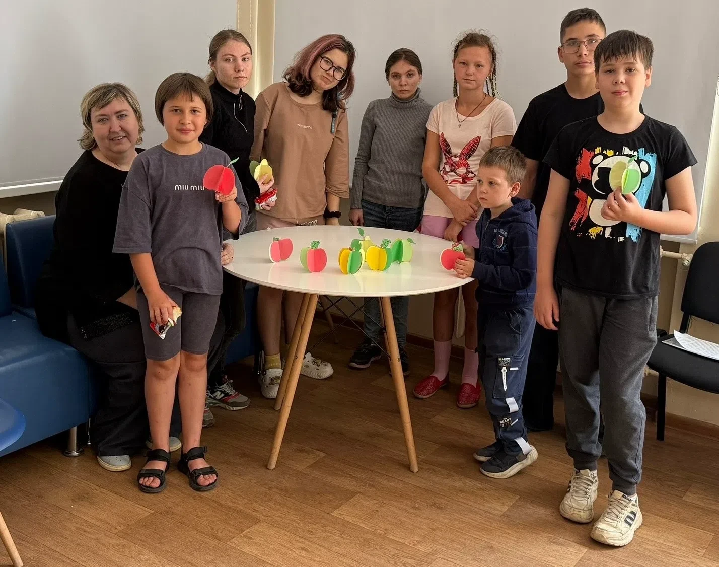 🍏В честь Яблочного Спаса в отделении помощи семье и детям прошла игровая программа «Пр...