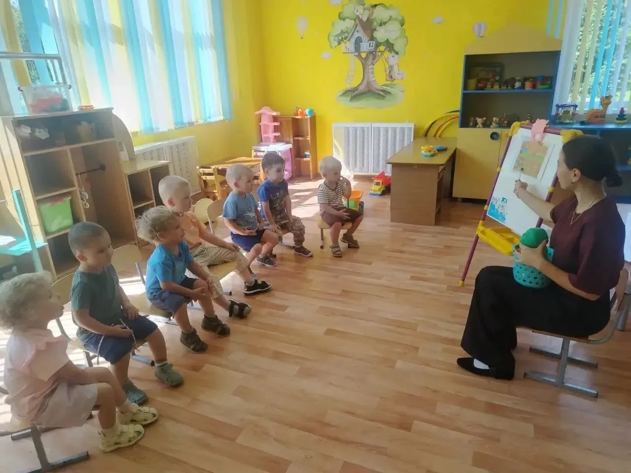 🍎 У бабушки в гостях: загадки, урожай и первые шедевры! 🥕