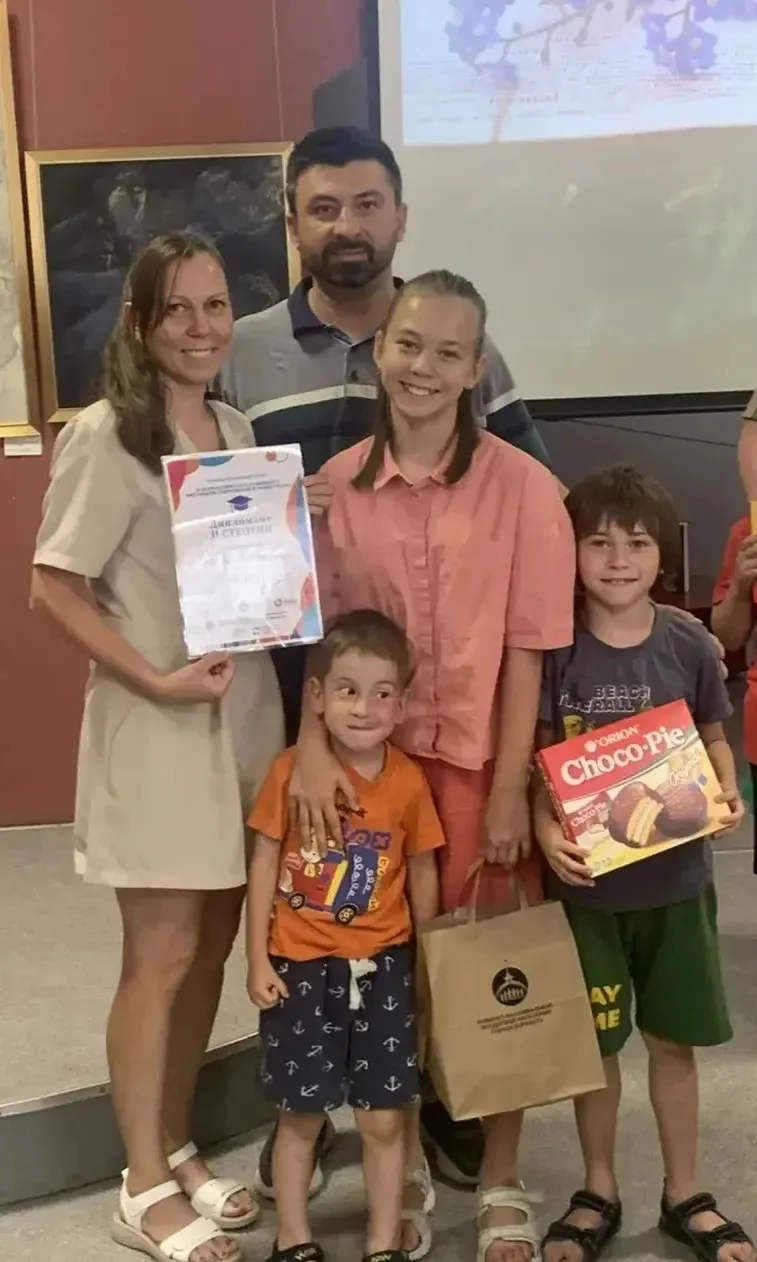 👫Семья Осокиной Полины, ученицы 6 «В» класса,  заняла 🥈место в  МУНИЦИПАЛЬНОМ ЭТАПЕ
III ВСЕРОССИЙС
