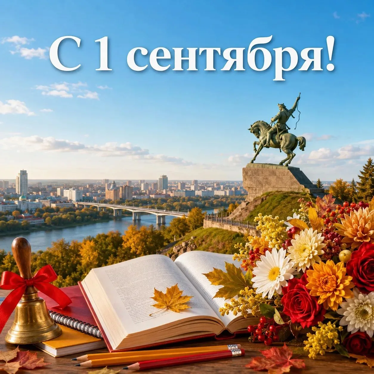 С Днём знаний, Уфа! 📚