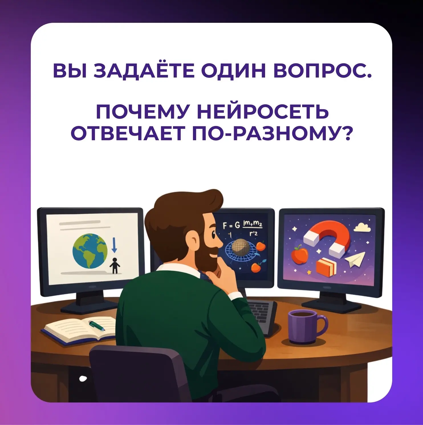 Многие думают, что нейросеть – это как поисковик: задал вопрос и получил один правильны...