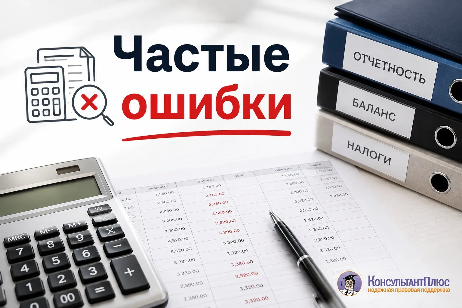 ❗Самые распространенные ошибки в декларациях по НДС