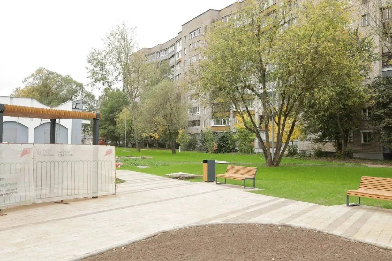 В Электростали продолжается активное благоустройство территорий.