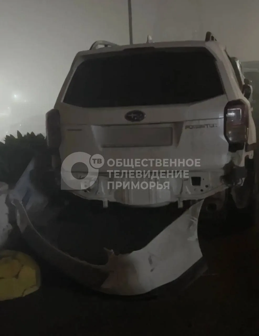 Водитель автобуса ночью «разгромил» кроссовер во Владивостоке

Водитель автобуса заехал во двор на К