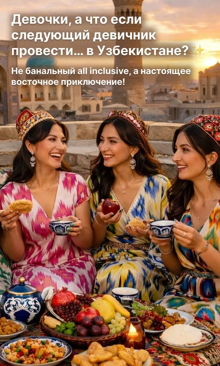 ✨ ДЕВИЧНИК В УЗБЕКИСТАНЕ:
