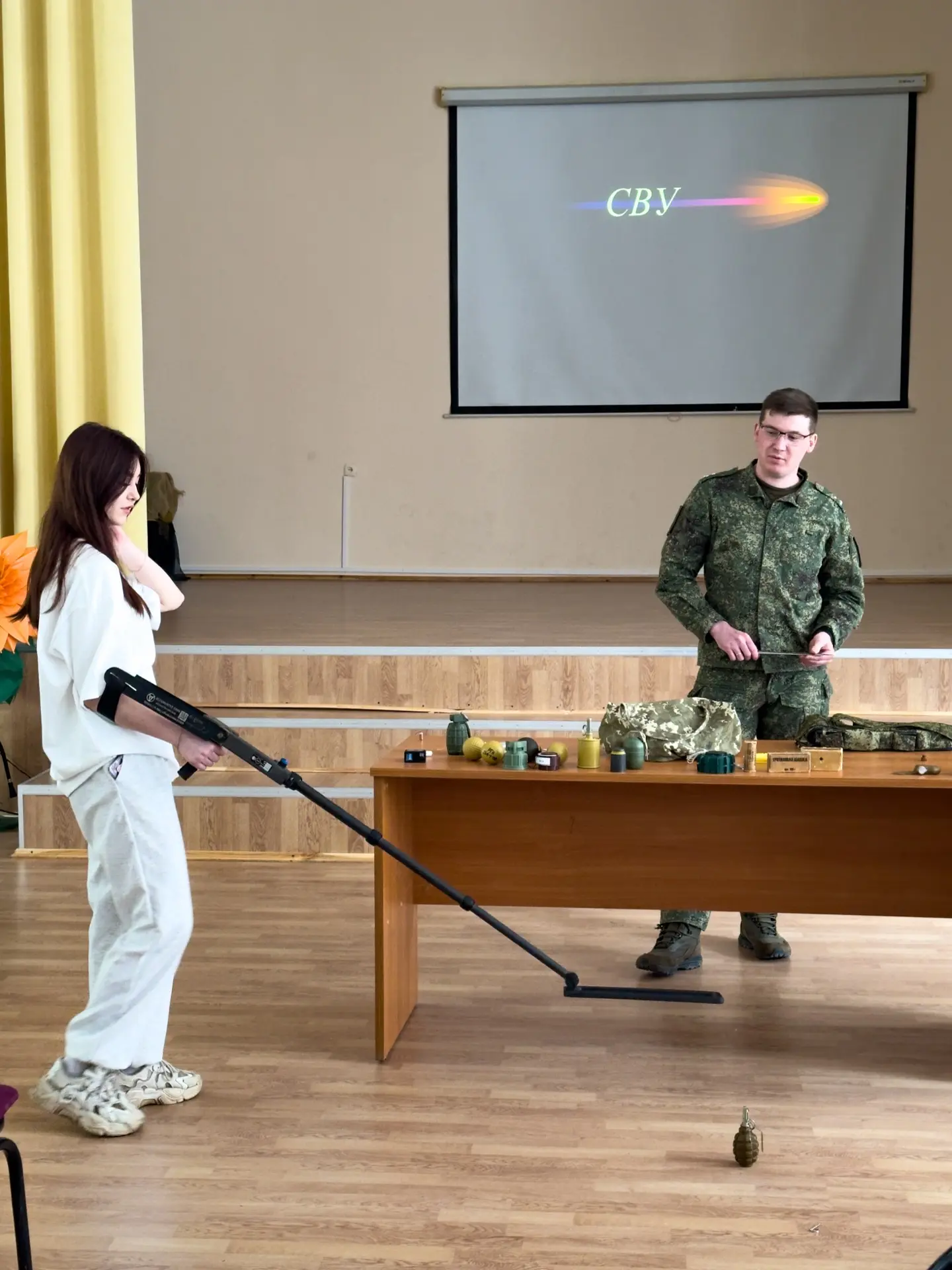 ВСТРЕЧА С УЧАСТНИКАМИ СВО 🙌🏼  В преддверии Дня Победы нашу школу посетили участники специальной воен