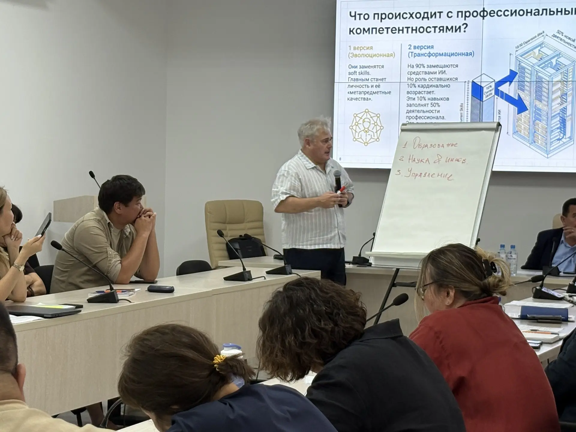 В КалмГУ прошла стратегическая сессия, посвященная программе развития вуза. Мероприятие провели докт