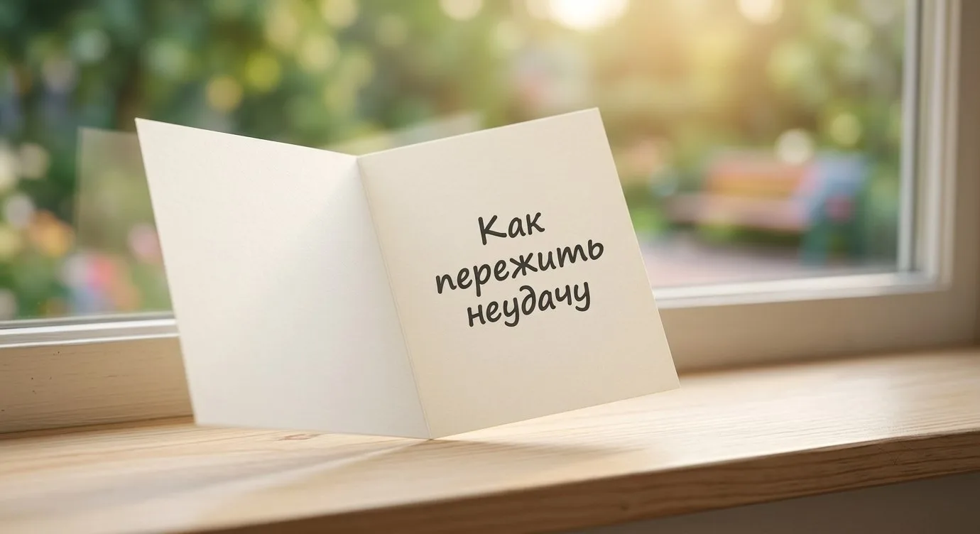 Как пережить неудачу