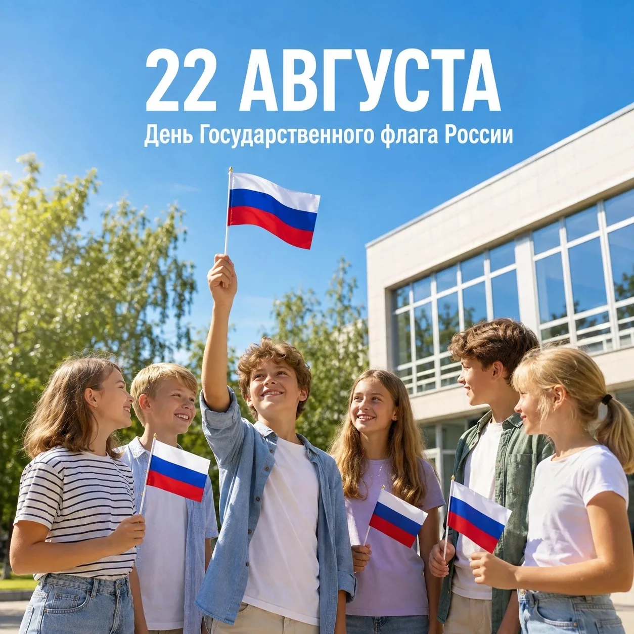 Сегодня особенный день — День Государственного флага Российской Федерации. Наш триколор...