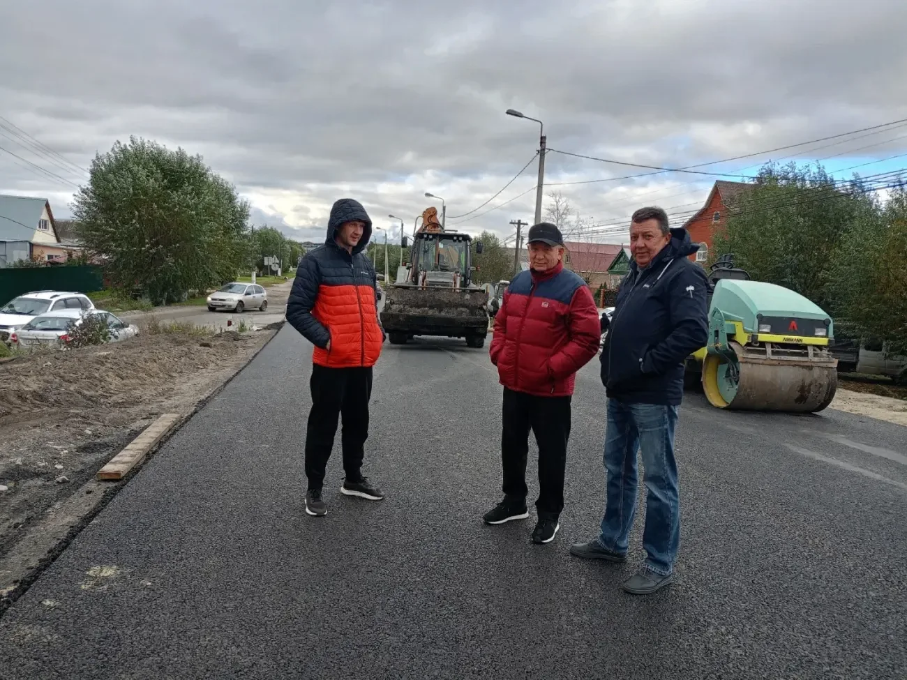 В Бессоновском районе близится к завершению ремонт важного дорожного участка
