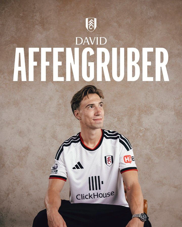 25-летний защитник Давид Аффенгрубер