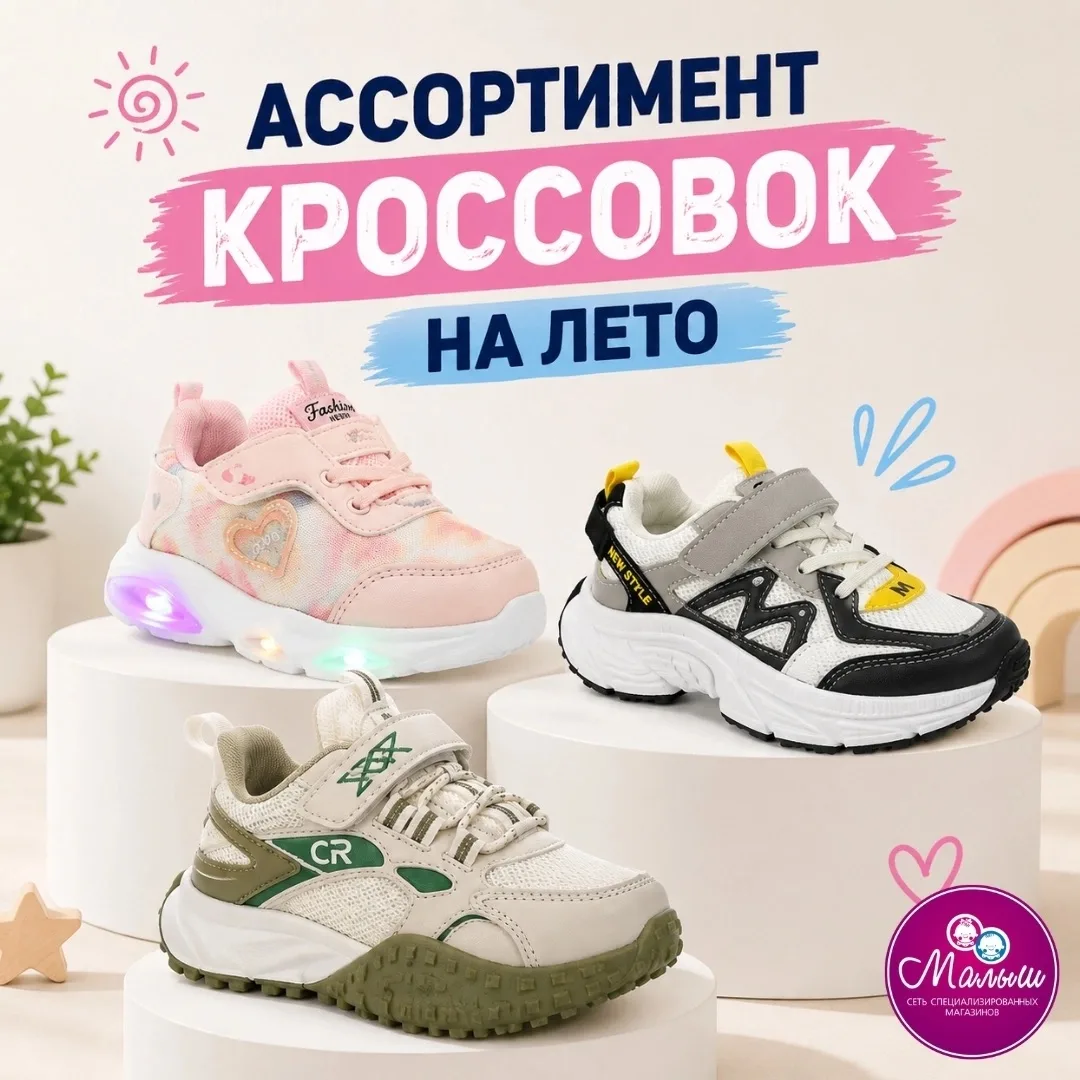 👟 Кроссовки для активных детей!