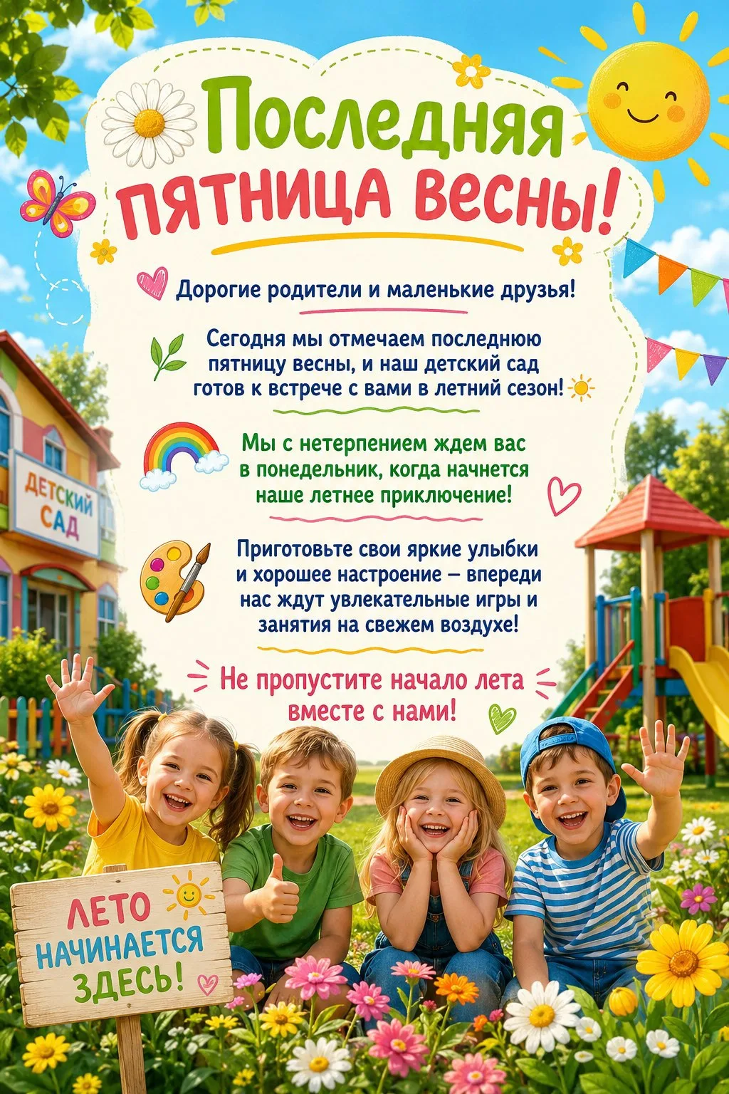 🎈Сегодня последняя пятница мая, а значит, впереди нас ждут долгожданные выходные.