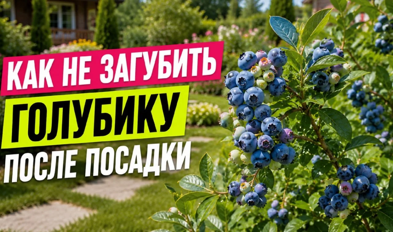 🫐 Почему саженцы голубики часто гибнут? Три роковые ошибки:
❌ Посадка в обычную землю – корни не мо
