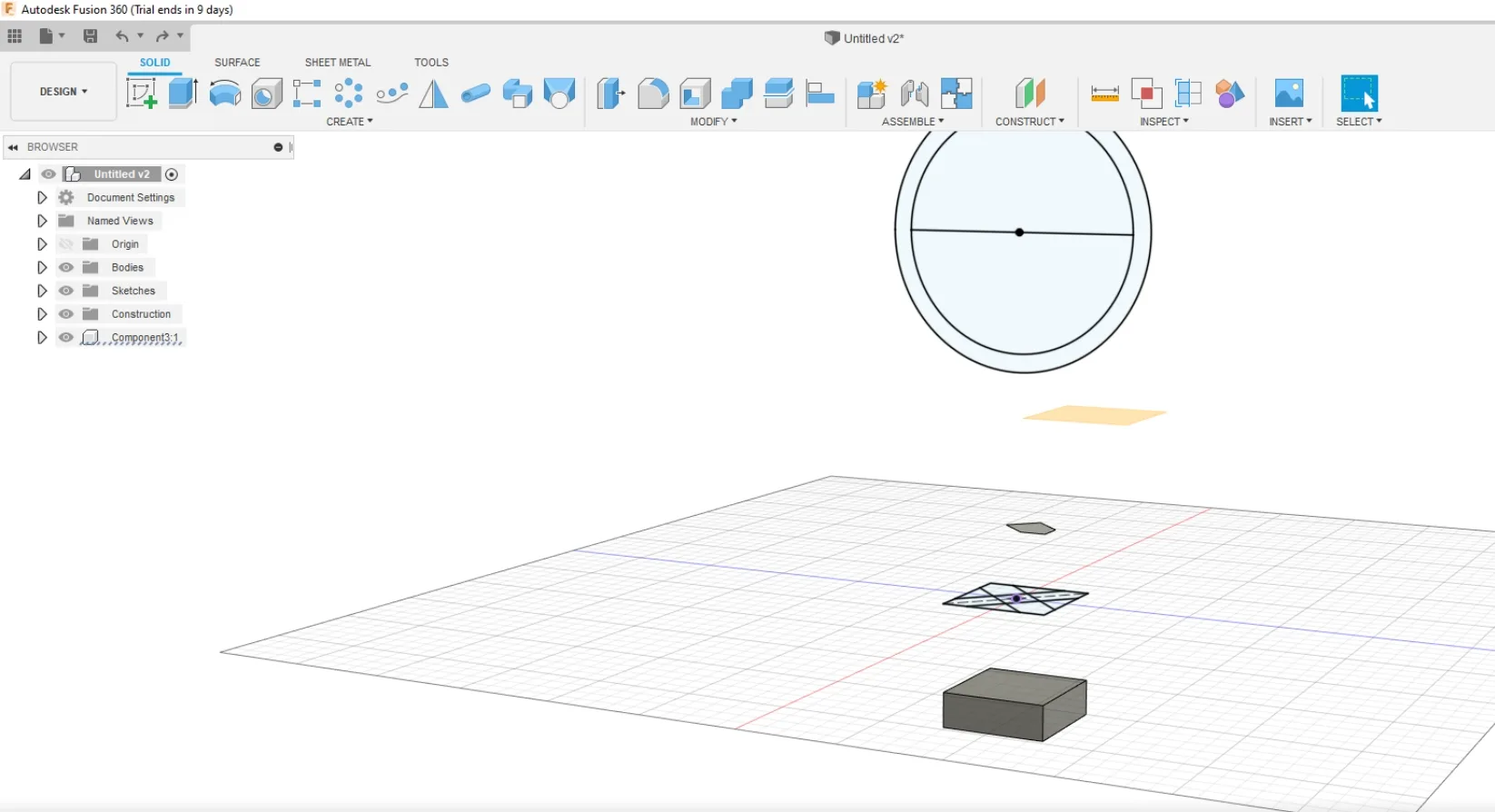 2020 год Fusion 360 35тр в год лицензия, обратите внимание сколько команд на рабочей па...