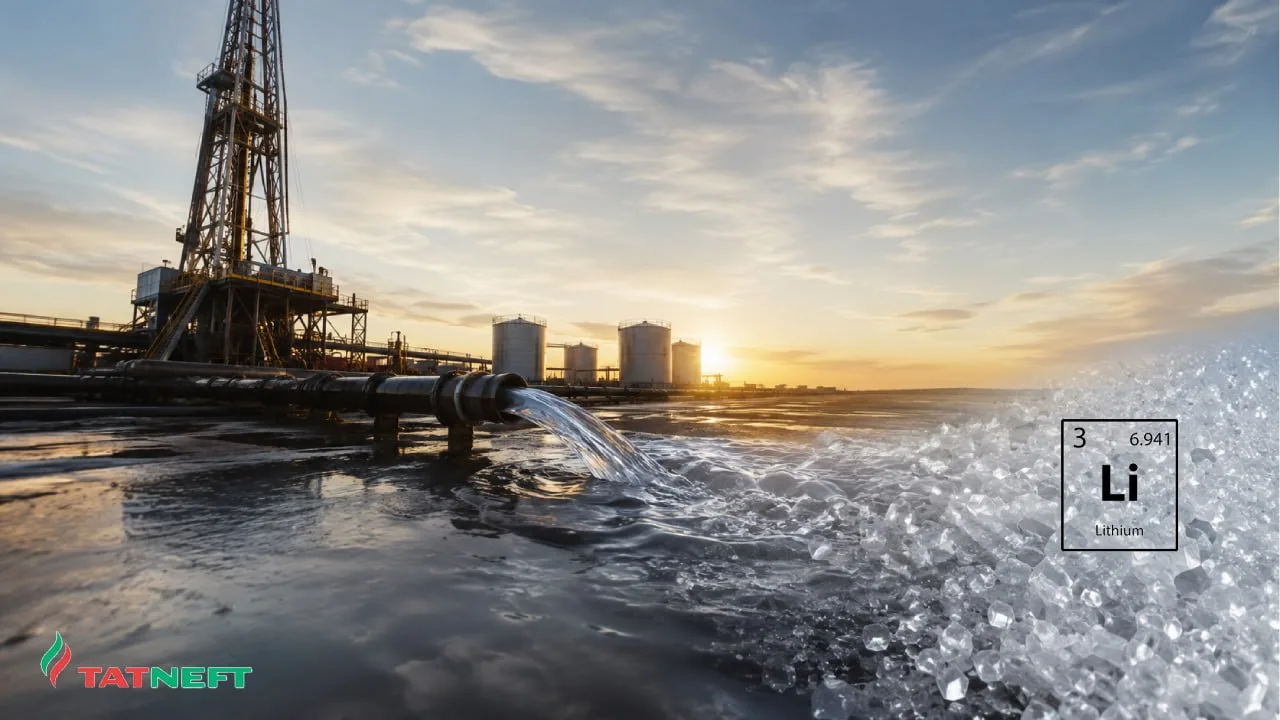Татнефть запустит промышленную добычу лития из попутной нефтяной воды

🛢 «Татнефть» строит завод мо
