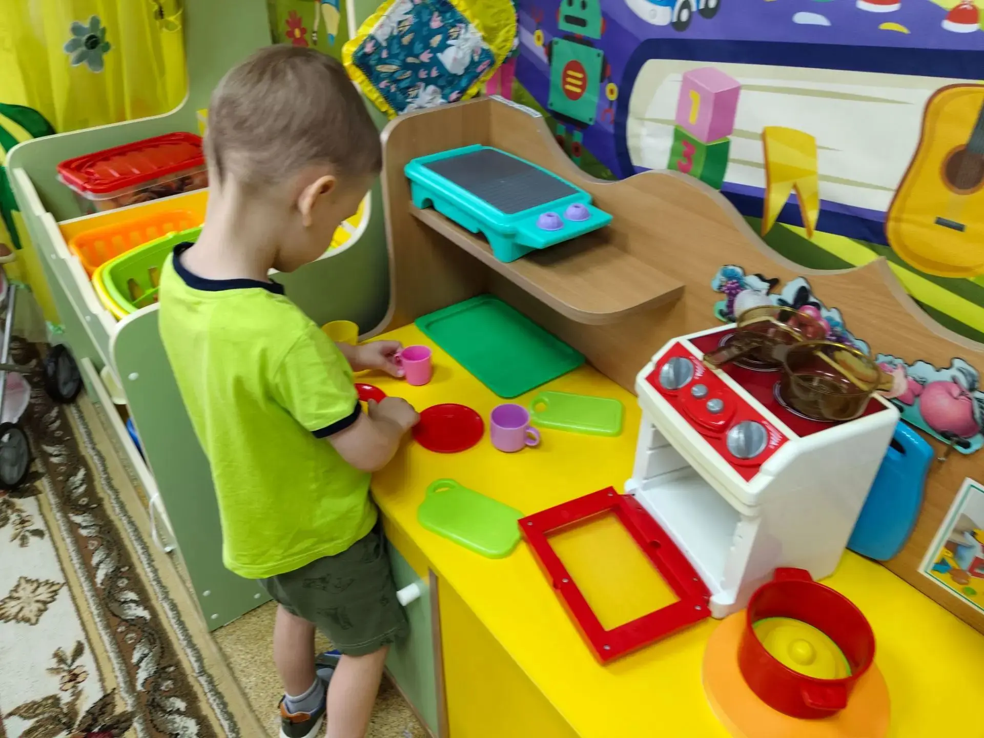 🧩Невозможно представить  себе наших ребят без сюжетных игр. Они играют важную роль в развитии детей