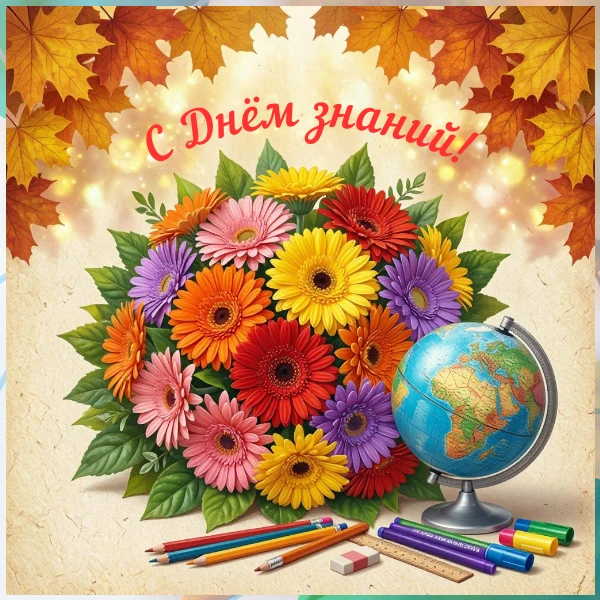 📚 Поздравляем с Днём знаний, уважаемые коллеги, родители и ребята!